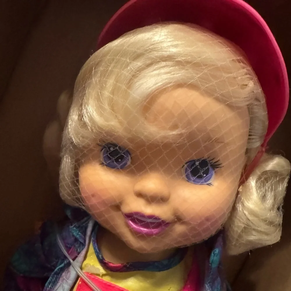 Vintage California Roller Blade Girl Blonde Doll in Box 90s Y2K Skate by Herself
